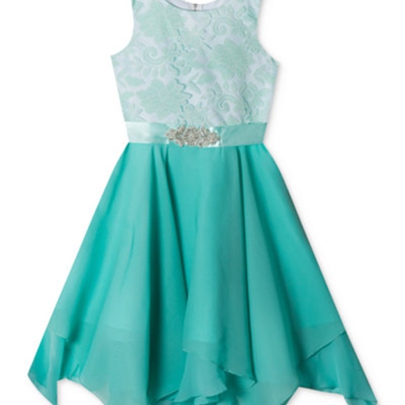 Rare Editions Other - Rare Editions Organza Burnout Dress NWT Size 14